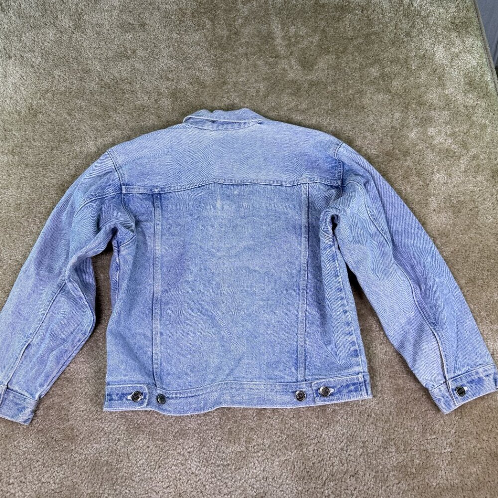 Arizona Jean Company Women's Denim Jean Jacket Size Large 14 Light Blue VTG E832 - Picture 5 of 10